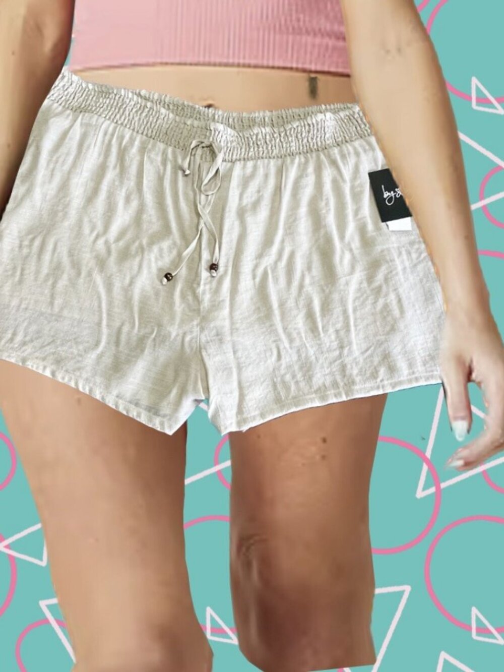 By & By Women's Beige Shorts XXL New*
